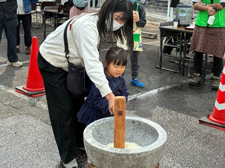 餅つきぜんざい会